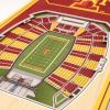 YouTheFan NCAA Arkansas Razorbacks 3D Stadium 6×19 Banner – Donald W. Reynolds Razorback Stadium(Iowa State Cyclones)