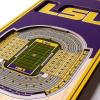 YouTheFan NCAA Arkansas Razorbacks 3D Stadium 6×19 Banner – Donald W. Reynolds Razorback Stadium(LSU Tigers)