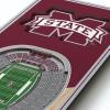 YouTheFan NCAA Arkansas Razorbacks 3D Stadium 6×19 Banner – Donald W. Reynolds Razorback Stadium(Mississippi State Bulldogs)