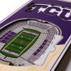YouTheFan NCAA Arkansas Razorbacks 3D Stadium 6×19 Banner – Donald W. Reynolds Razorback Stadium(TCU Horned Frogs)