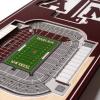 YouTheFan NCAA Arkansas Razorbacks 3D Stadium 6×19 Banner – Donald W. Reynolds Razorback Stadium(Texas A&M Aggies)