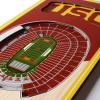 YouTheFan NCAA Arkansas Razorbacks 3D Stadium 6×19 Banner – Donald W. Reynolds Razorback Stadium(USC Trojans)