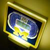 YouTheFan NCAA Clemson Tigers StadiumView Nite Light(Michigan Wolverines)