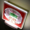 YouTheFan NCAA Clemson Tigers StadiumView Nite Light(Nebraska Cornhuskers)