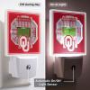 YouTheFan NCAA Clemson Tigers StadiumView Nite Light(Oklahoma Sooners)