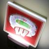 YouTheFan NCAA Clemson Tigers StadiumView Nite Light(Wisconsin Badgers)