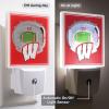 YouTheFan NCAA Clemson Tigers StadiumView Nite Light(Wisconsin Badgers)
