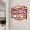 YouTheFan NCAA Fan Cave Sign(Alabama Crimson Tide)
