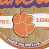 YouTheFan NCAA Fan Cave Sign(Clemson Tigers)