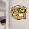 YouTheFan NCAA Fan Cave Sign(Iowa Hawkeyes)