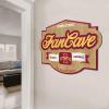 YouTheFan NCAA Fan Cave Sign(Iowa State Cyclones)