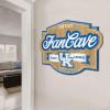 YouTheFan NCAA Fan Cave Sign(Kentucky Wildcats)