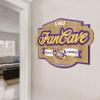 YouTheFan NCAA Fan Cave Sign(LSU Tigers)
