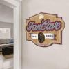 YouTheFan NCAA Fan Cave Sign(Montana Grizzlies)