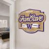 YouTheFan NCAA Fan Cave Sign(Washington Huskies)