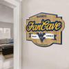 YouTheFan NCAA Fan Cave Sign(West Virginia Mountaineers)