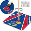 YouTheFan NCAA HorseShoe Bags Game(Kansas Jayhawks)