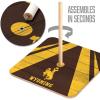 YouTheFan NCAA HorseShoe Bags Game(Wyoming Cowboys)