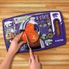 YouTheFan NCAA Retro Series Cutting Board(Kansas State Wildcats)