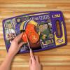 YouTheFan NCAA Retro Series Cutting Board(LSU Tigers)