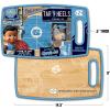YouTheFan NCAA Retro Series Cutting Board(North Carolina Tar Heels)