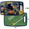 YouTheFan NCAA Retro Series Cutting Board(West Virginia Mountaineers)