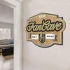 YouTheFan NHL Detroit Red Wings Fan Cave Sign(Vegas Golden Knights)