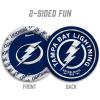 YouTheFan NHL Flimzee Bean-Bag Flying Disc(Tampa Bay Lightning)