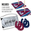 YouTheFan NHL Horseshoe Bags Game(Colorado Avalanche)