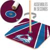 YouTheFan NHL Horseshoe Bags Game(Colorado Avalanche)