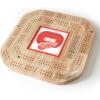 YouTheFan NHL Licensed Fan Cribbage Wood Board Game(Detroit Red Wings)