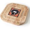 YouTheFan NHL Licensed Fan Cribbage Wood Board Game(Philadelphia Flyers)