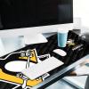 YouTheFan NHL Logo Series Desk Pad(Pittsburgh Penguins)