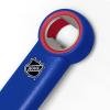 YouTheFan NHL Stainless Steel BBQ Spatula with Bottle Opener(New York Rangers)
