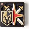 YouTheFan NHL Vegas Golden Knights 3D Logo Series Magnet, 2.25″ X 2.25″