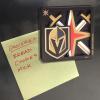 YouTheFan NHL Vegas Golden Knights 3D Logo Series Magnet, 2.25″ X 2.25″