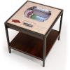 YouTheFan NCAA 25-Layer StadiumView Lighted End Table(Arkansas Razorbacks)