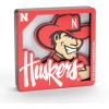 YouTheFan NCAA 3D Logo Series Magnet(Nebraska Cornhuskers)