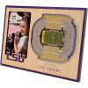 YouTheFan NCAA 3D StadiumView Picture Frame(LSU Tigers)