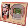 YouTheFan NCAA 3D StadiumView Picture Frame(NC State Wolfpack)