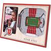 YouTheFan NCAA 3D StadiumView Picture Frame(Utah Utes)
