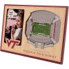 YouTheFan NCAA 3D StadiumView Picture Frame(Virginia Tech Hokies)