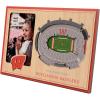 YouTheFan NCAA 3D StadiumView Picture Frame(Wisconsin Badgers)