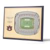 YouTheFan NCAA Alabama Crimson Tide 5-Layer StadiumView 3D Wall Art – Bryant-Denny Stadium(Auburn Tigers)