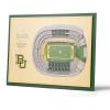 YouTheFan NCAA Alabama Crimson Tide 5-Layer StadiumView 3D Wall Art – Bryant-Denny Stadium(Baylor Bears)
