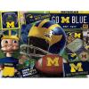 YouTheFan NCAA Wooden Retro Series Puzzle, 17.75 x 13.25 Inches, 333 Pieces(Michigan Wolverines)