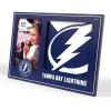 YouTheFan NHL 3D Logo Picture Frame(Tampa Bay Lightning)