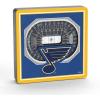 imageYouTheFan NHL Boston Bruins 3D StadiumView Magnets  TD GardenSt Louis Blues