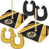 YouTheFan NHL Horseshoe Bags Game(Boston Bruins)
