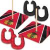 YouTheFan NHL Horseshoe Bags Game(Chicago Blackhawks)